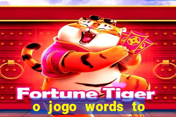 o jogo words to win paga mesmo